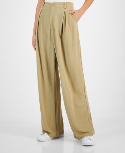 And Now This Women's Pleated High Rise Wide-leg Pants, Created For Macy's In Hammock