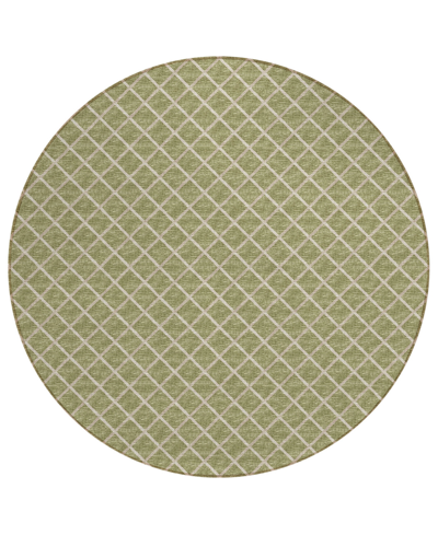 D Style Victory Washable Vcy1 10' X 10' Round Area Rug In Moss