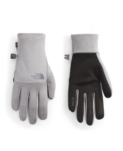 The North Face Men's Etip Fleece Gloves In Tnf Medium Grey Heather