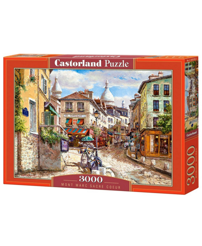 Castorland Montmartre Sacre Coeur Jigsaw Puzzle Set, 3000 Piece In Multicolor