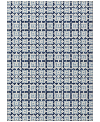 D Style Robbey Washable Rby1 8' X 10' Area Rug In Navy