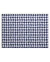 D Style Hinton Hn1 1'8" X 2'6" Area Rug In Navy