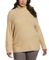 ELLA RAFAELLA PLUS SIZE SEQUIN LONG SLEEVE SWEATER