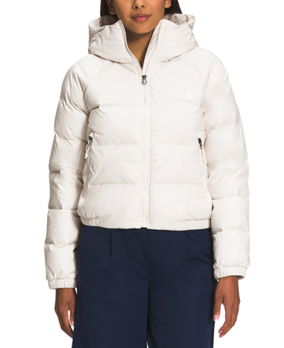 The North Face Hydrenalite Hooded Sleeveless Puffer Jacket In White