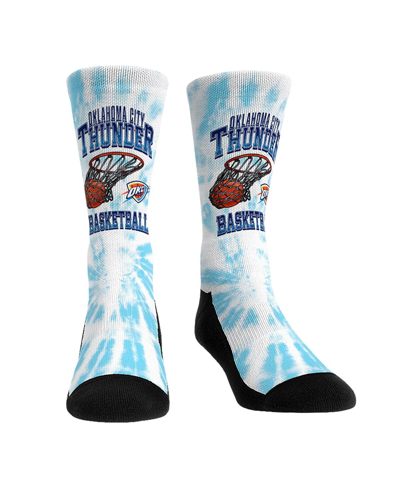 Rock 'em Men's And Women's  Socks Oklahoma City Thunder Vintage-like Hoop Crew Socks In Multi