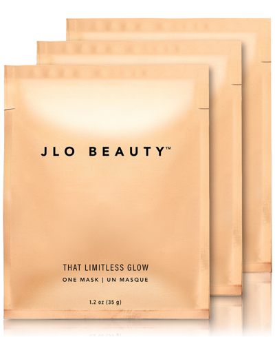 Jlo Beauty That Limitless Glow Sheet Mask, 3-pk. In No Color