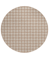 D STYLE ROBBEY WASHABLE RBY1 4' X 4' ROUND AREA RUG