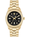 Philipp Plein Ip Yellow Gold Bracelet Watch In Gold