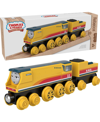 FISHER PRICE THOMAS AND FRIENDS WOODEN RAILWAY, REBECCA ENGINE AND COAL-CAR
