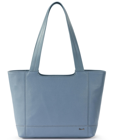 The Sak De Young Leather Tote In Blue