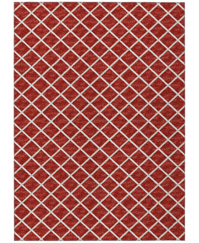D Style Victory Washable Vcy1 10' X 14' Area Rug In Red