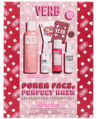Verb 4-pc. Poker Face, Perfect Hair Bestselling Stylers Kit In No Color