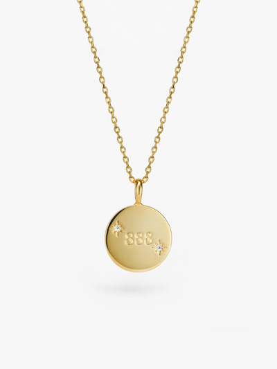 Ana Luisa Angel Number Necklace In Gold