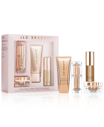 Jlo Beauty Hydrate. Brighten. Highlight 4-piece Set In No Color