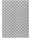 D Style York Yo1 9' X 12' Area Rug In Gray