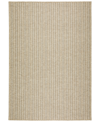 D Style Nusa Outdoor Nsa2 5'1" X 7'5" Area Rug In Beige