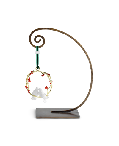 Michael Aram Turtle Dove Ornament In Multi