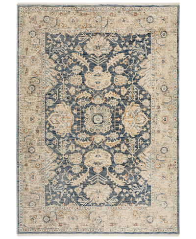 D Style Bergama Be8 5' X 7'10" Area Rug In Navy