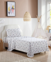 Eddie Bauer Kids Microfiber 3-piece Sheet Set, Twin Xl In Fish Lake