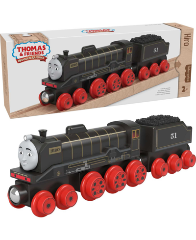 Fisher Price Kids' Thomas And Friends Wooden Railway, Hiro Engine And Coal-car In Multi-color