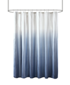 MADISON PARK ARA OMBRE PRINTED SEERSUCKER SHOWER CURTAIN, 72" X 72"