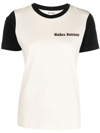 Wales Bonner Logo-embroidered T-shirt