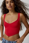 Out From Under Camilla Seamless Bustier In Red