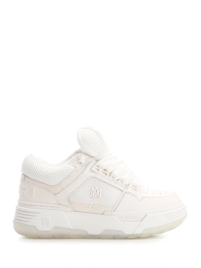 Amiri White Ma-1 Sneakers In Whitegrey