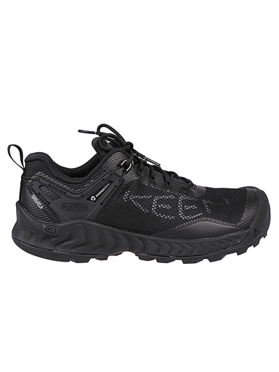 Keen Nxis Evo Waterproof Sneakers In Black