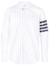 Thom Browne Signature 4-bar Stripe Shirt