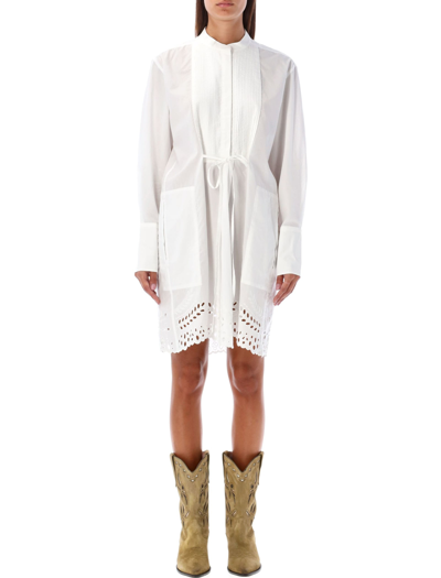 Isabel Marant Étoile Women's Rheana Shirt Dress In White