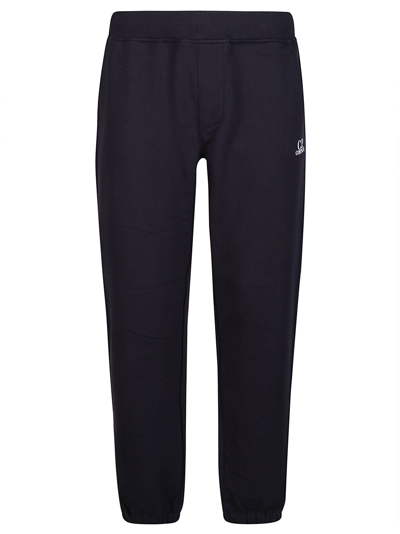 C.p. Company Diagonal Reaised Track Pant In Black