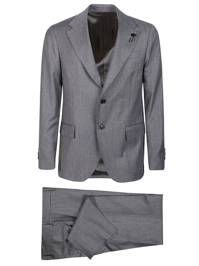 Lardini Special Line Suit In Grigio