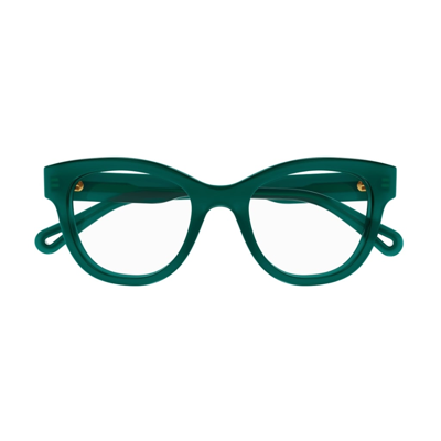 Chloé Ch0162o 008 Glasses In Green