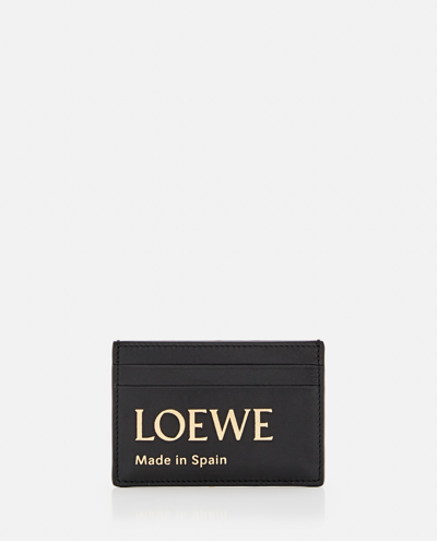 Loewe Mis Plain Cardholder In Black