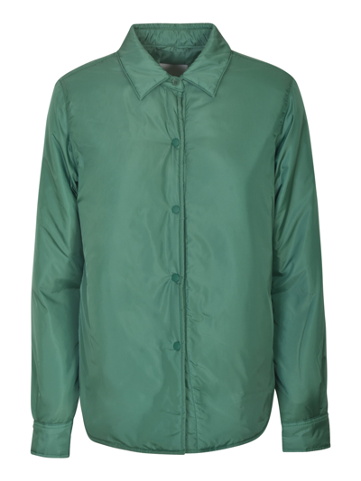 Aspesi Long-sleeved Shirt In Green
