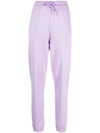 Adidas By Stella Mccartney Logo-print Track Pants In Purple Glow