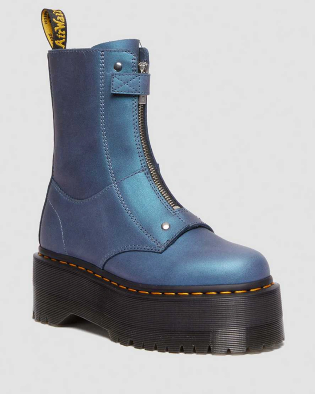 Martens Stiefel Dr Martens Chelsea Boots Blau Martens 2976 Protect
