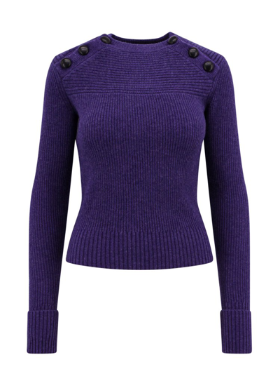 Isabel Marant Koyle Sweater In Purple
