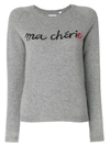 CHINTI & PARKER EMBROIDERED CASHMERE SWEATER,KJ10GM12174604