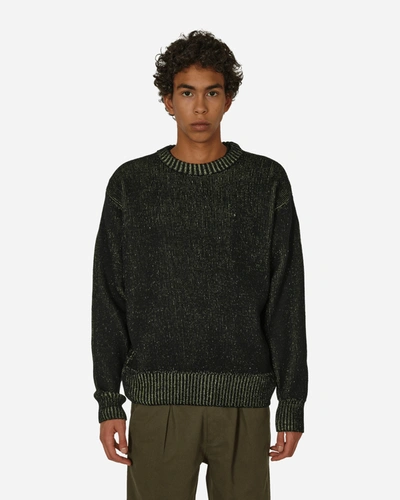 Gr10k Aimless Compact Wool-blend Sweater In Black
