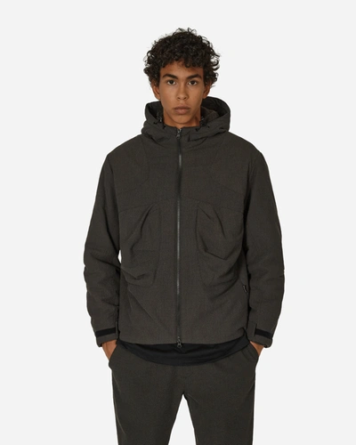 Gr10k Rescue Padded Jacket Asphalt In Grey