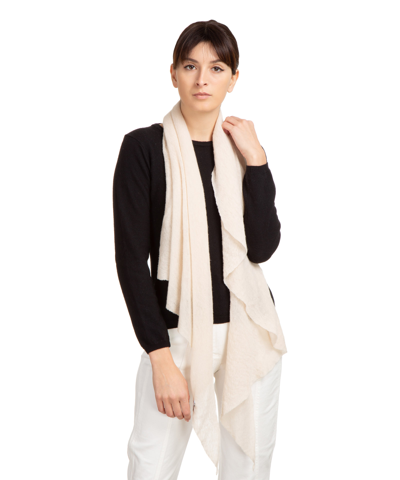 Pin1876 By Botto Giuseppe Cashmere Scarf In Beige