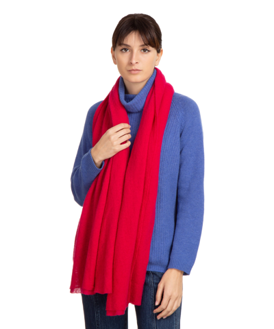 Pin1876 By Botto Giuseppe Cashmere Scarf In Pink