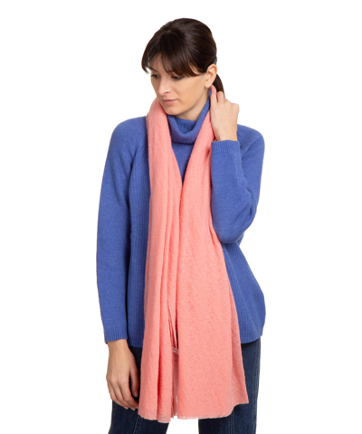 Pin1876 By Botto Giuseppe Cashmere Scarf In Pink
