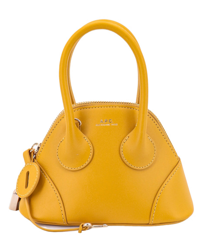 Apc Emma Mini Handbag In Yellow