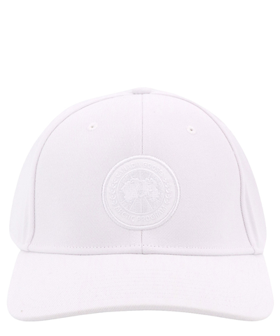 Canada Goose Hat In White