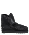 Mou Eskimo 18 Ankle Boots In Black