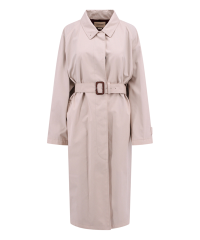 Gucci Trench Coat In Beige