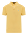 Polo Ralph Lauren Sskcslim1 Short Sleeve Knit Clothing In Yellow